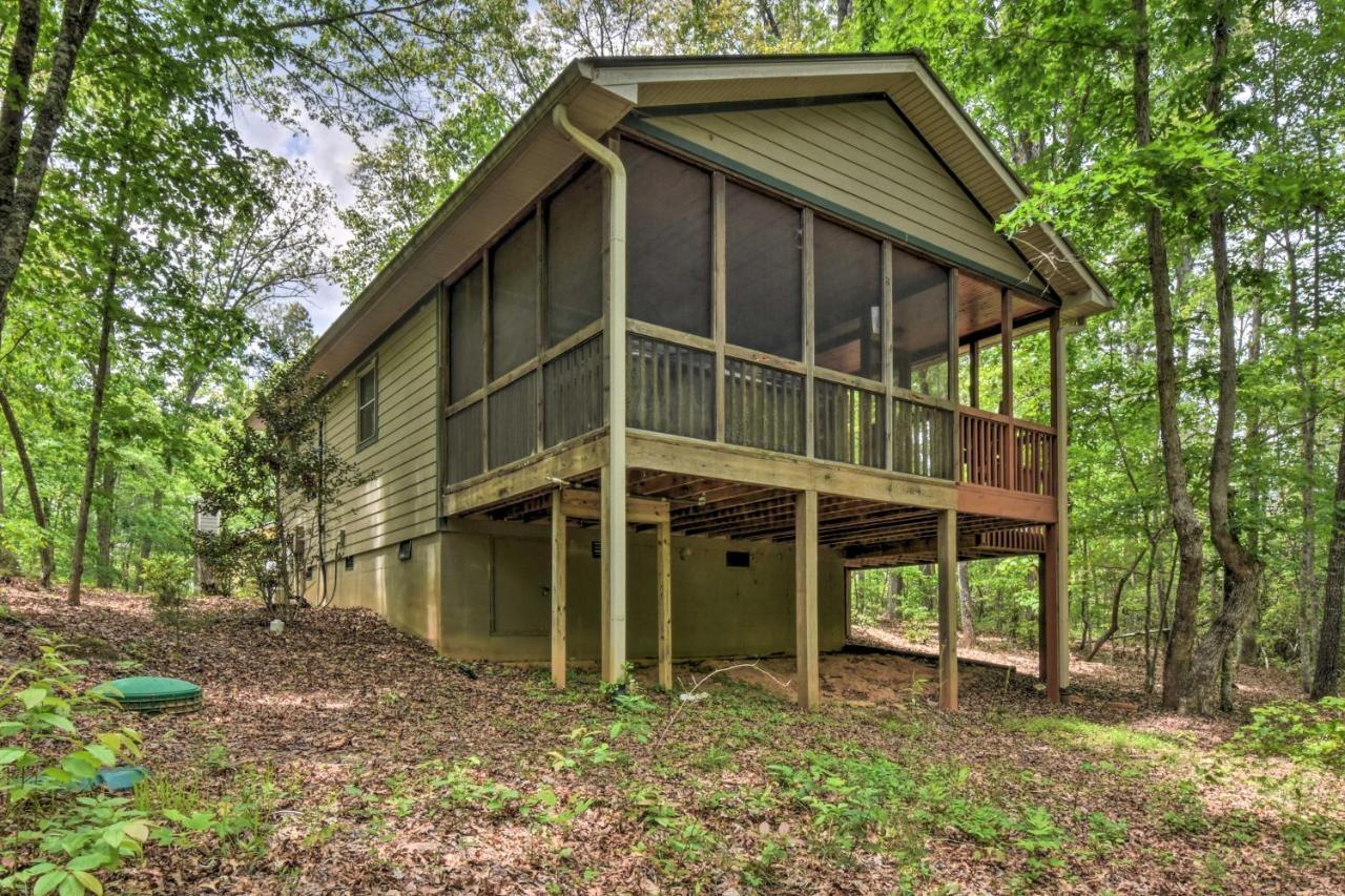 The Honeybee Cabin With Private Porch And Hot Tub Clarkesville Exteriér fotografie